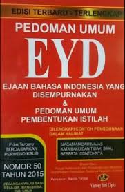 Cover Pedoman umum EYD / Nanda yunisa