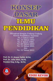 Cover Konsep dasar ilmu pendidikan / Anwar hafid