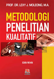 Cover Metode penelitian Kualitatif / Lexy J. Moleong