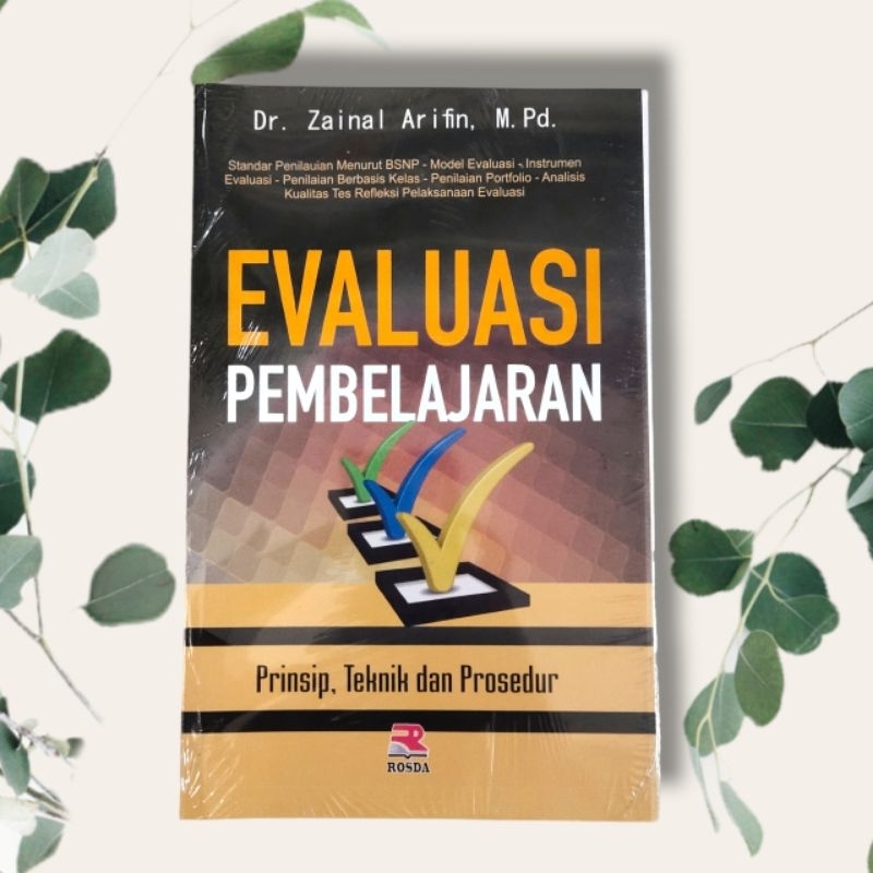 Cover EVALUASI PEMEBELAJARAN :  Prinsip, teknik, dan Prosedur / Zainal Arifin