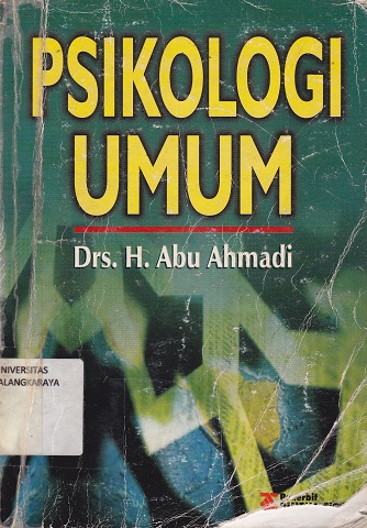 Cover Psikologi Umum :  - / Abu Ahmadi