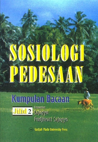 Cover Sosiologi Pedesaan :  - / Sajogyo