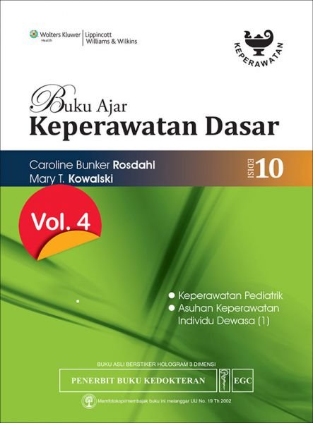 Cover Buku Ajar Keperawatan Dasar :  - / Caroline Bunker Rosdahl