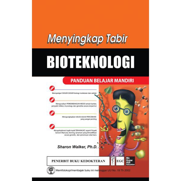 Cover Menyingkap Tabir Bioteknologi :  Panduan Belajar Mandiri / Sharon Walker