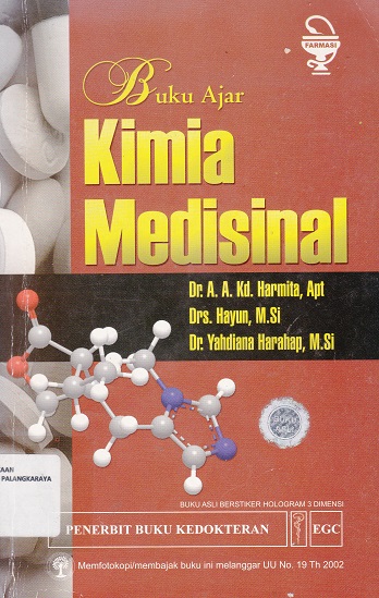 Cover Kimia Medisinal :  - / Harmita