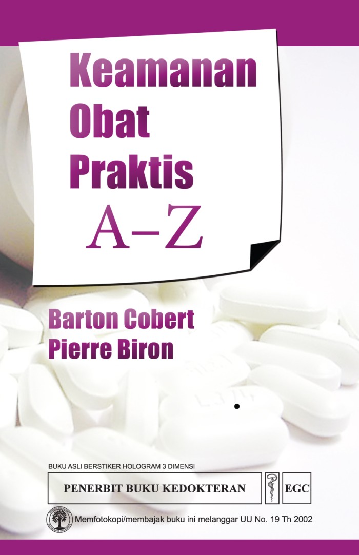 Cover Keamanan Obat Praktis A-Z :  - / Barton Cobert