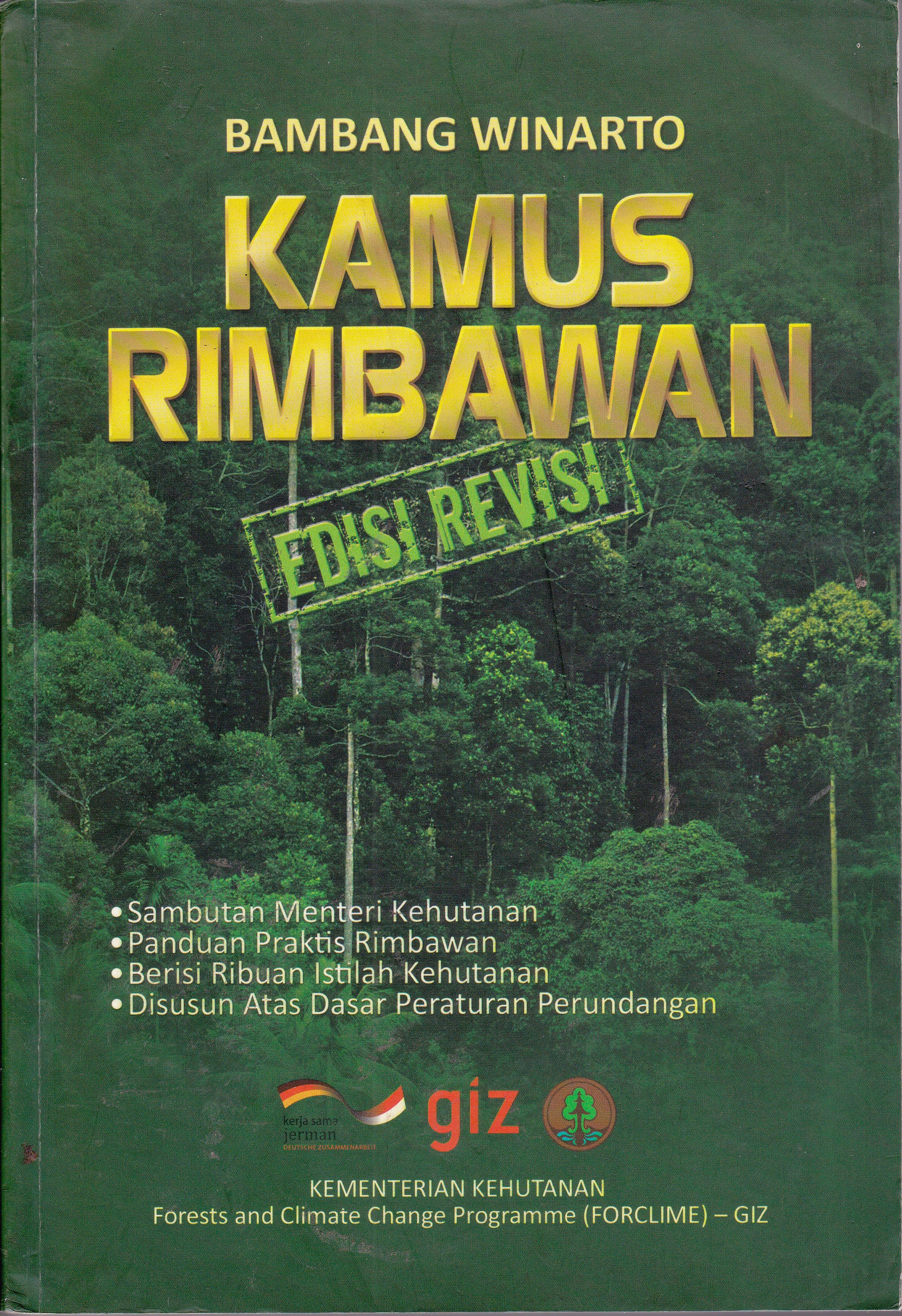 Cover Kamus Rimbawan / Bambang Winarto