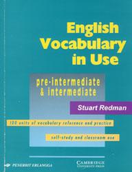 Cover English Vocabulary In Use :  Pre-Intermediate & Intermediate / Stuart Redman