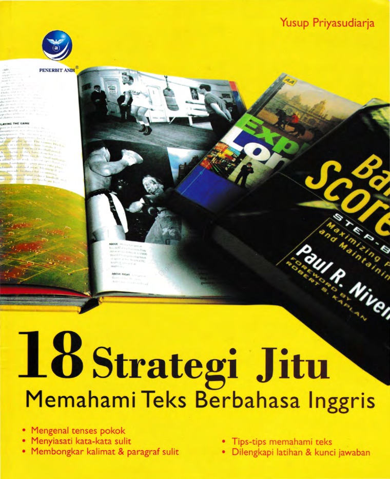 Cover 18 Strategi Jitu Memahami Teks Berbahasa Inggris :  - / Yusup Priyasudiarja