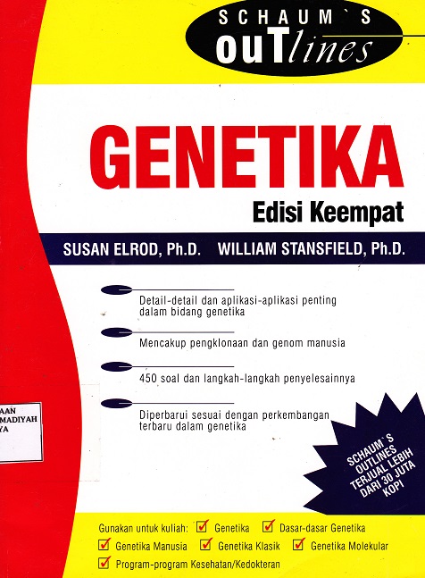 Cover Teori dan Soal-soal GENETIKA edisi keempat :  - / Susan Elrod