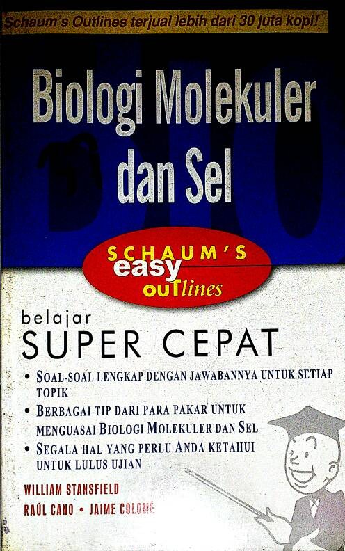 Cover Biologi Molekular dan Sel :  - / William Stansfield