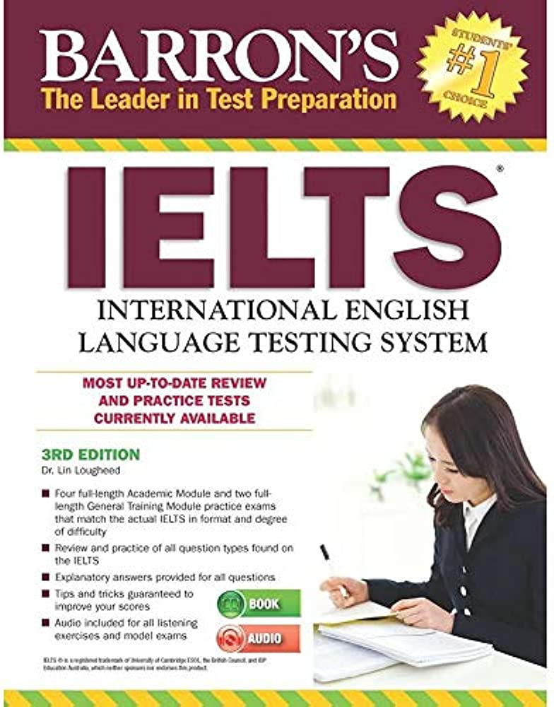 Cover IELTS :  International English Languange Testing System / Lin Lougheed