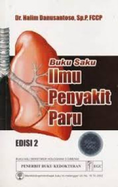 Cover Buku saku ilmu penyakit paru :  - / Halim Danusantoso