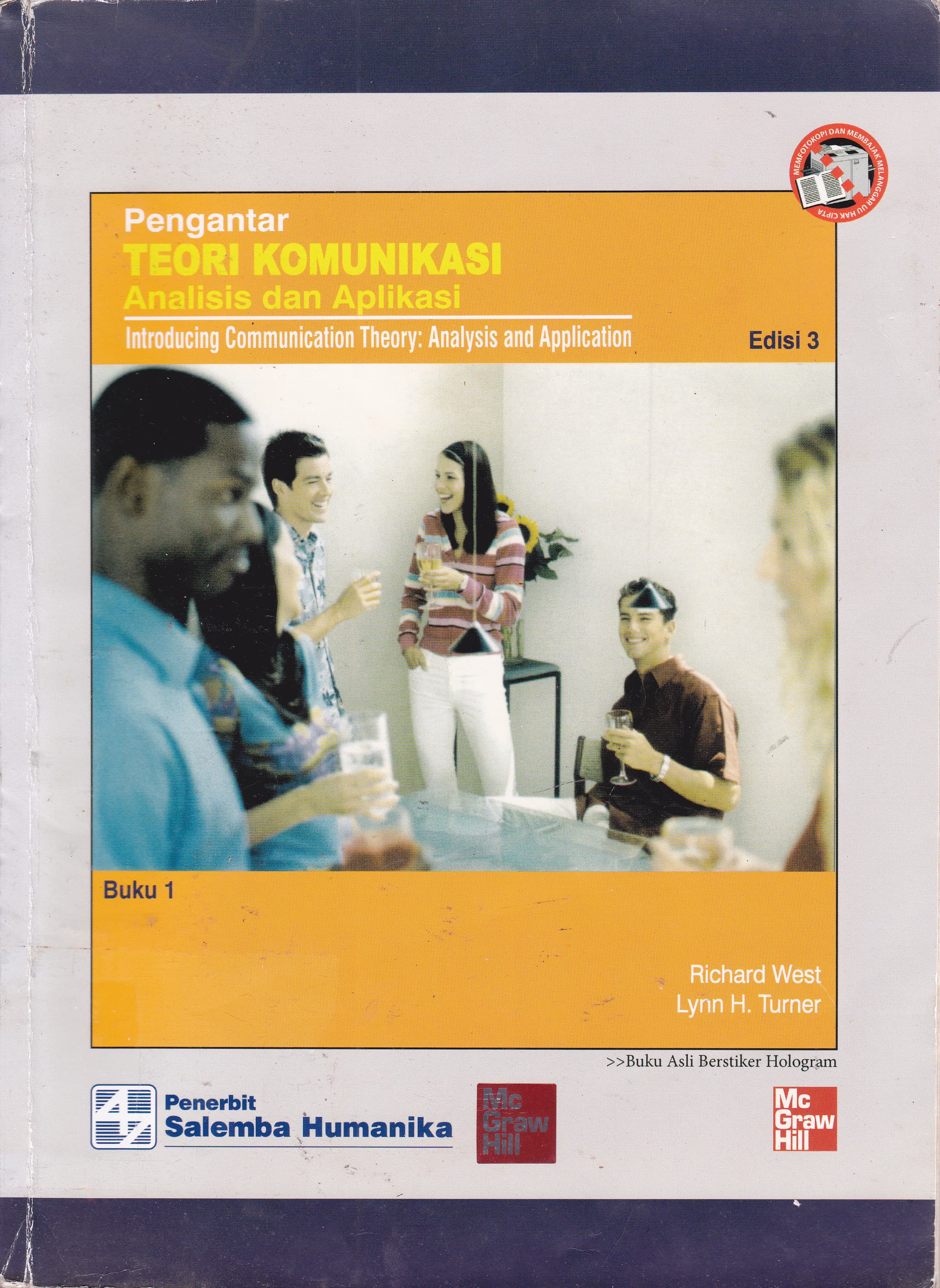 Cover Pengantar Teori Komunikasi :  Analisis dan Aplikasi / Richard West
