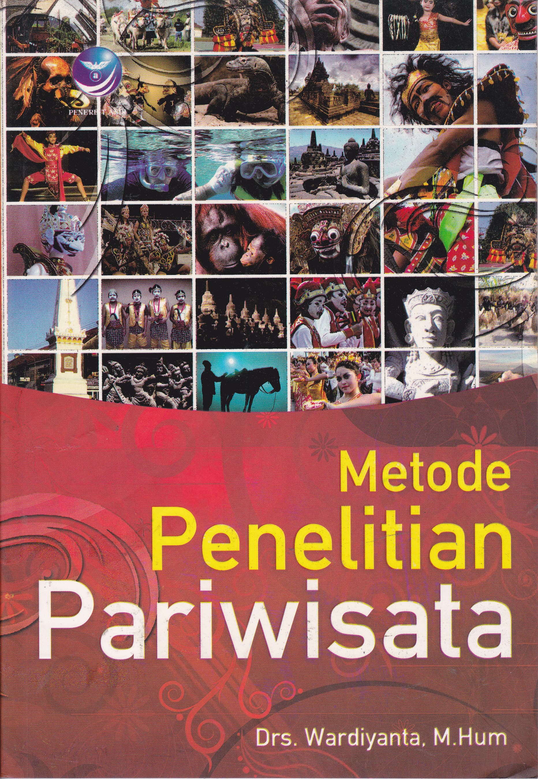 Cover Metode Penelitian Pariwisata / Wardiyanta