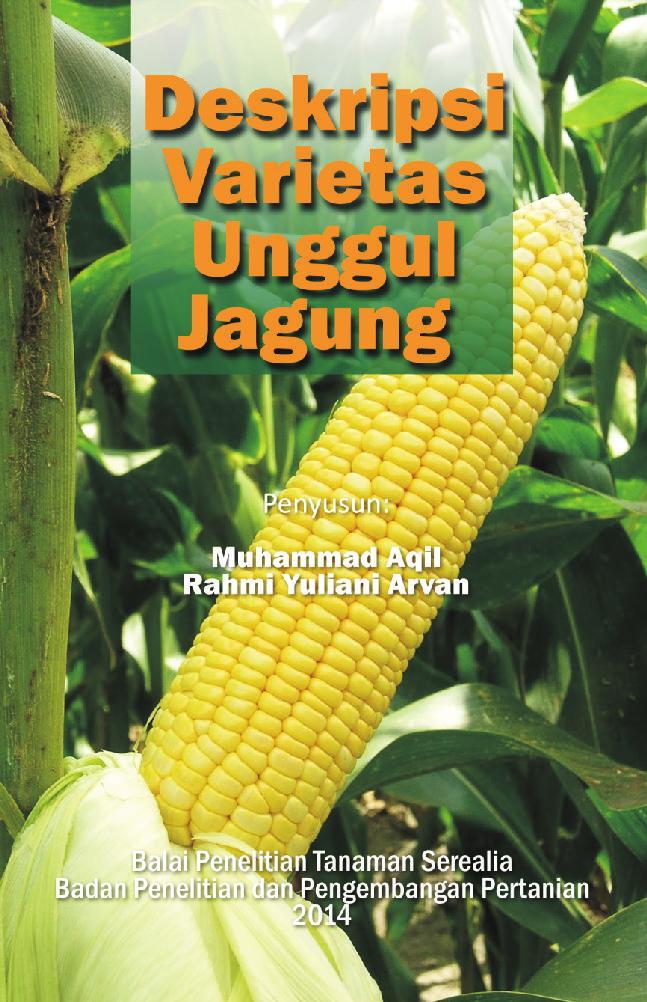 Cover Deskripsi Varietas Unggul Jagung / Muhammad Aqil