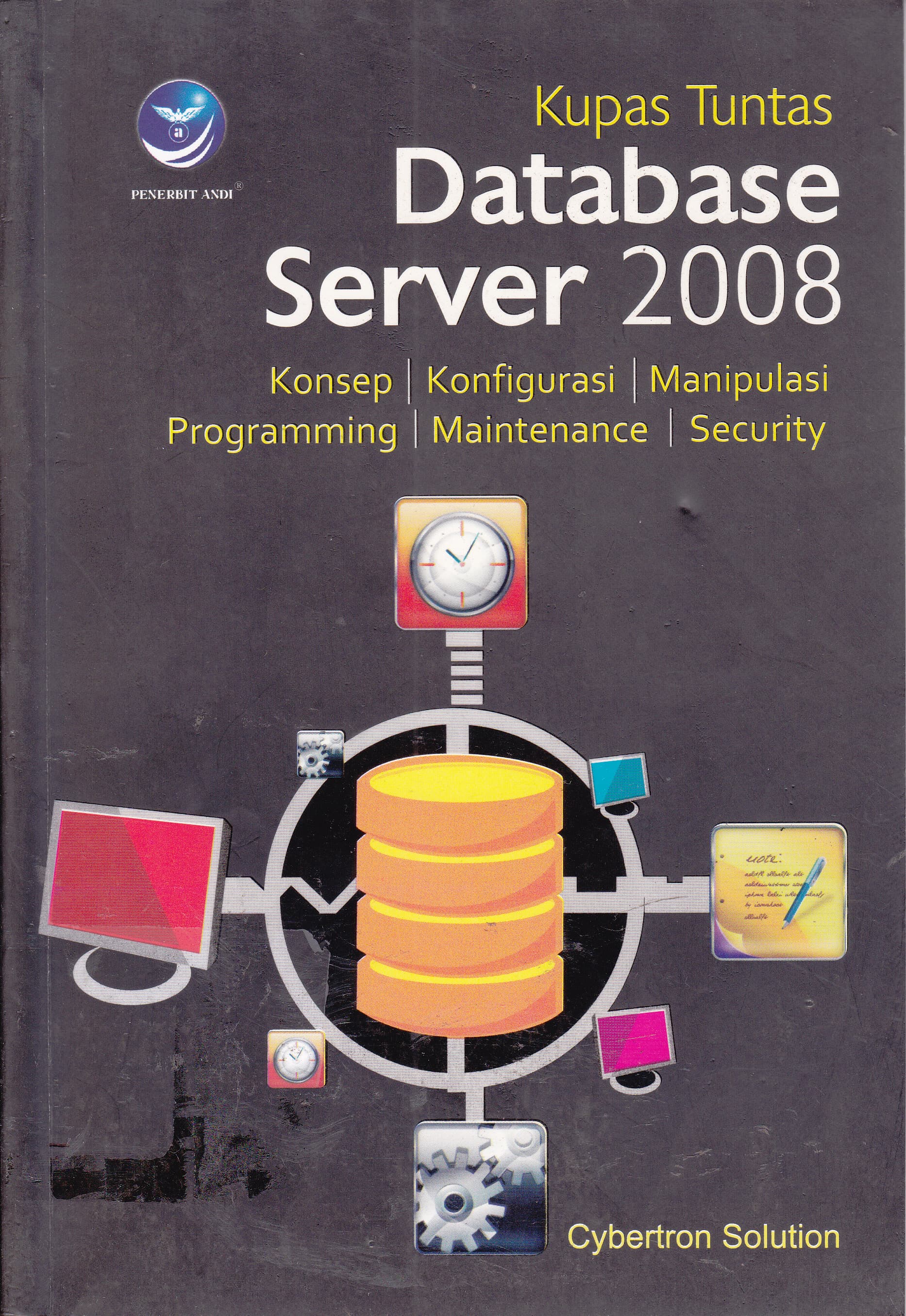 Cover Kupas Tuntas Database Server 2008 / Hernita P