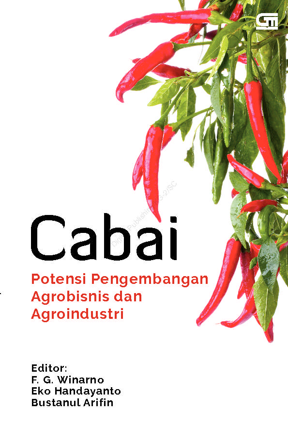 Cover Cabai :  Potensi Pengembangan Agrobisnis dan Agroindustri / Winarno F. G.