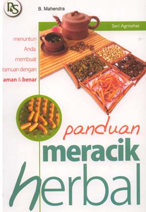 Cover Panduan Meracik Herbal / Mahendra B
