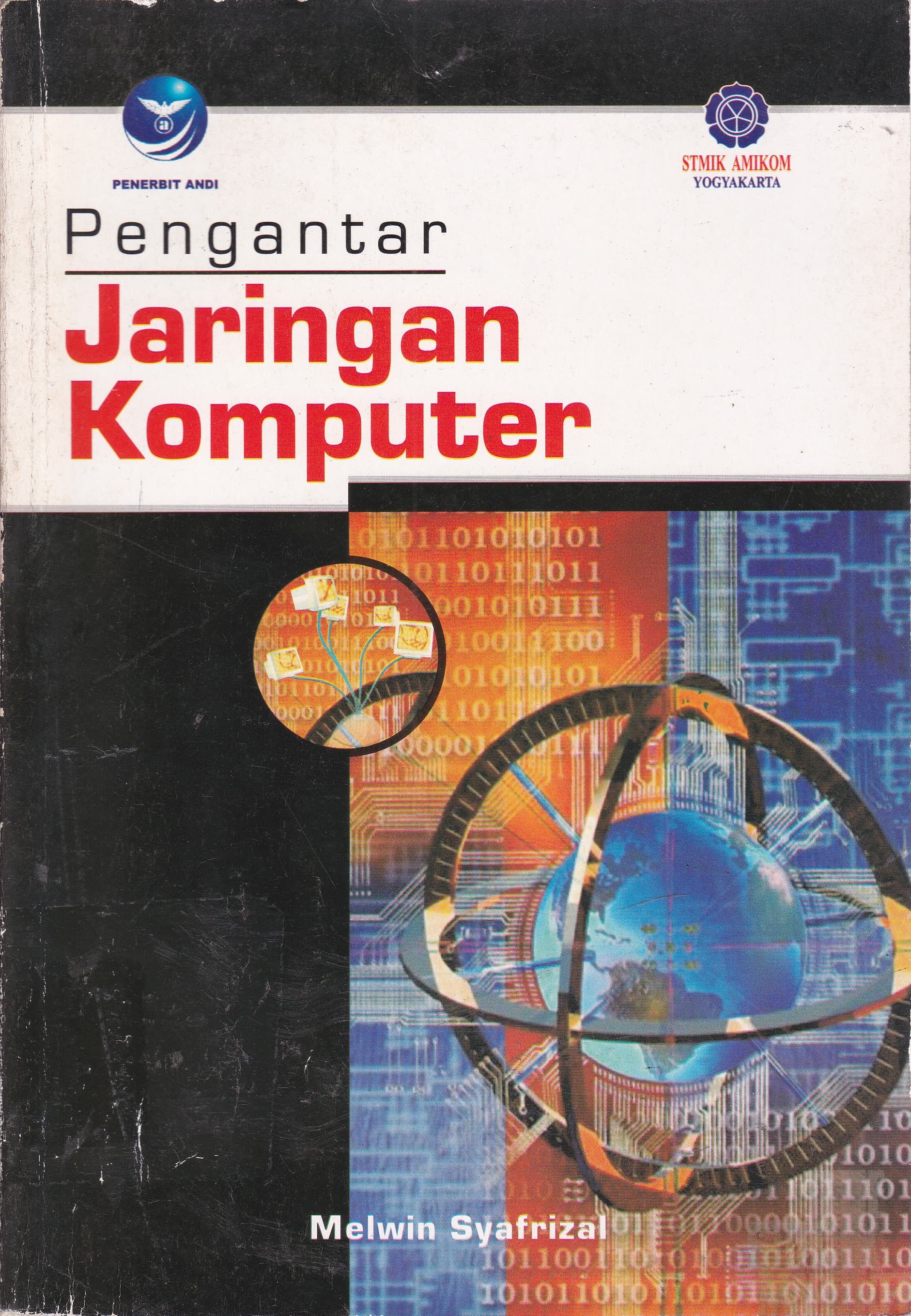 Cover Pengantar Jaringan Komputer / Melwin Syafrizal