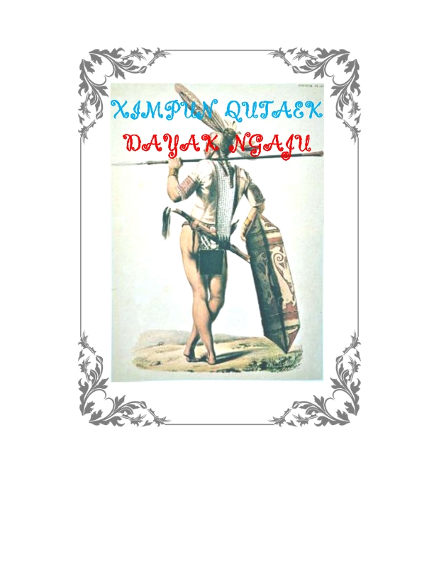Cover Ximpun Qutaek Dayak Ngaju / Piet Johanes Dadie