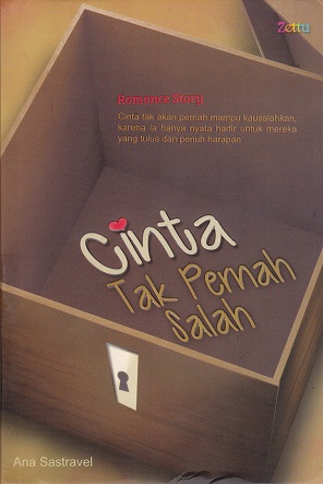Cover Cinta Tak Pernah Salah / Ana Sastravel