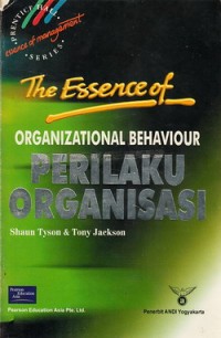 Cover Perilaku Organisasi / Shaun Tyson