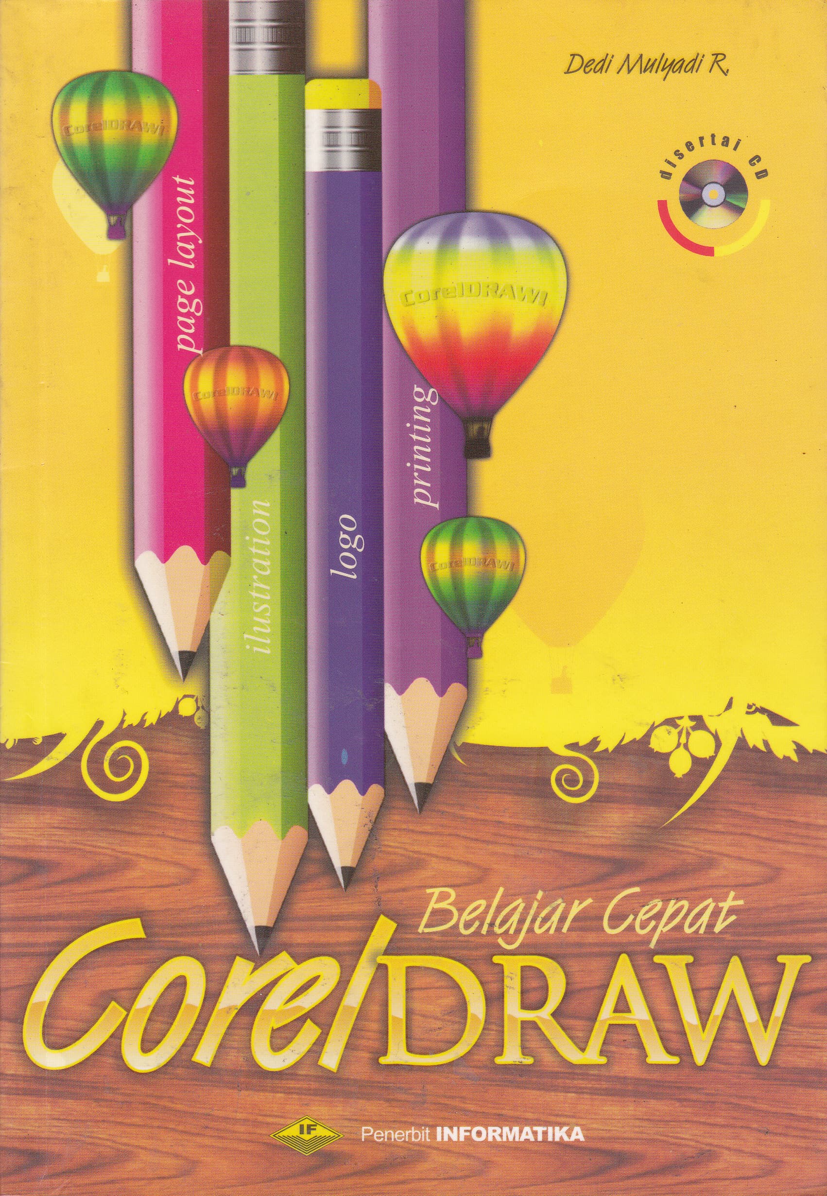 Cover Belajar Cepat CorelDraw / Dedi Mulyadi R.