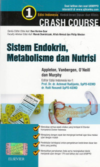 Cover Crash Course Sistem Endokrin Metabolisme dan Nutrisi :  - / Appleton