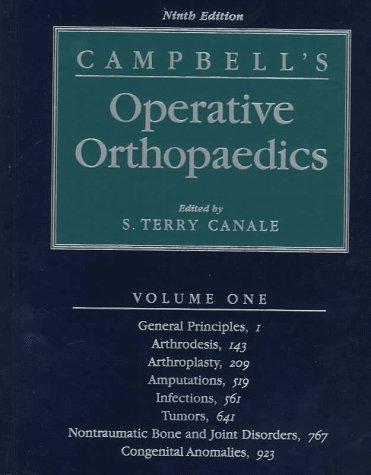 Cover Campbells Operative Orthopaedics :  - / Frederick M.Azar