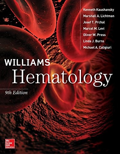 Cover Williams Hematology 9e :  - / Kaushansky