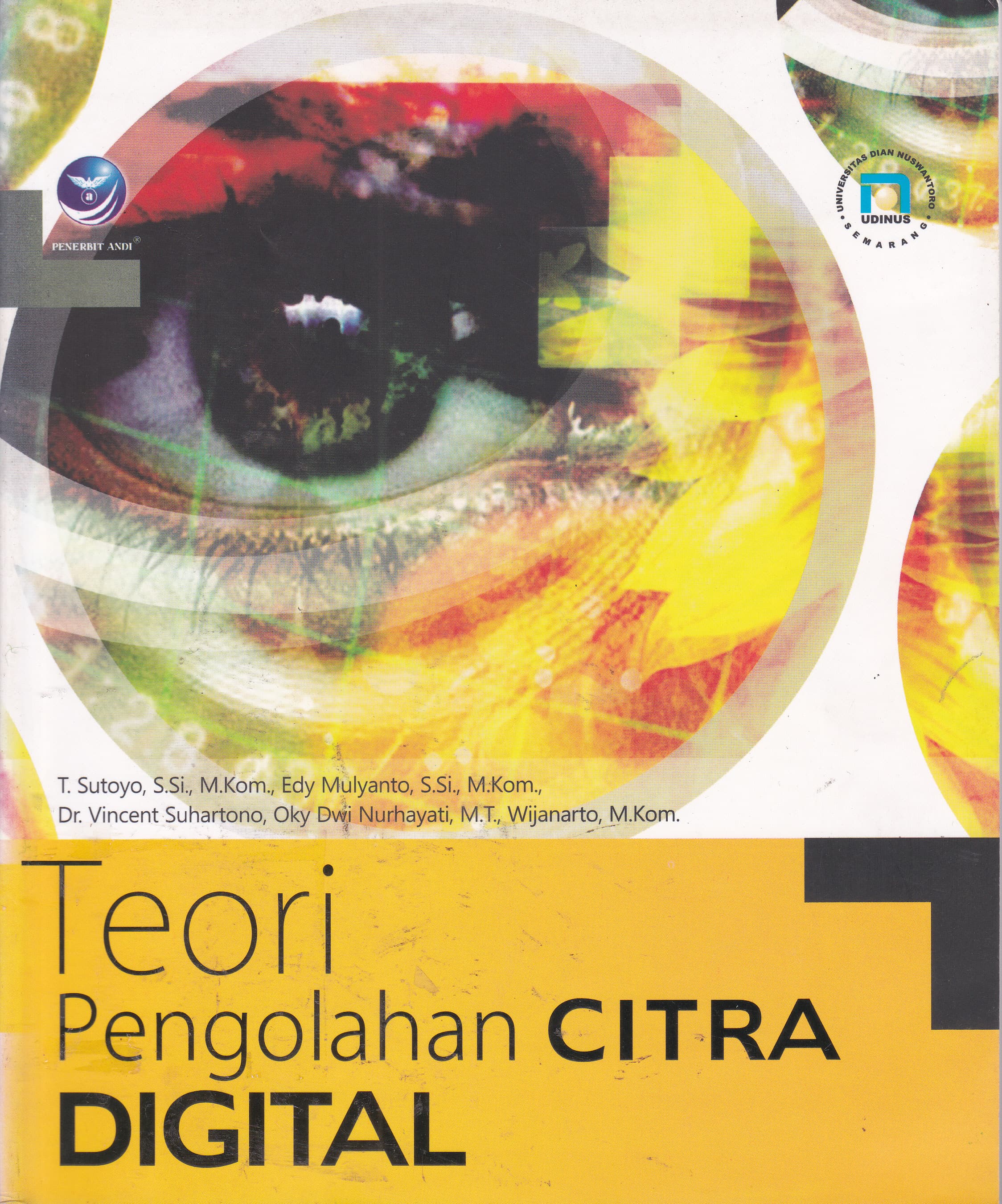 Cover Teori Pengolahan Citra Digital / T. Sutoyo