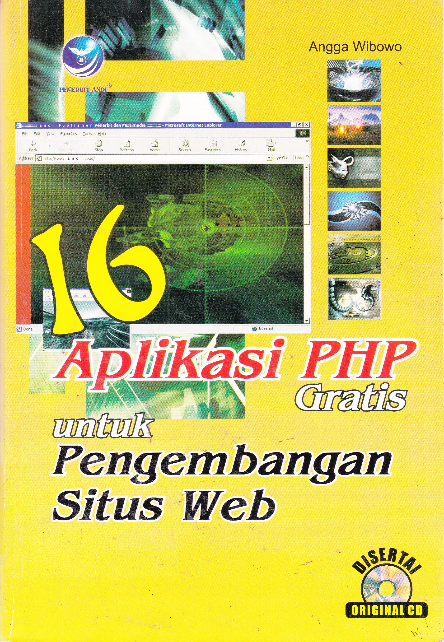 Cover 16 Aplikasi PHP Gratis Untuk Pengembangan Situs Web / Angga Wibowo