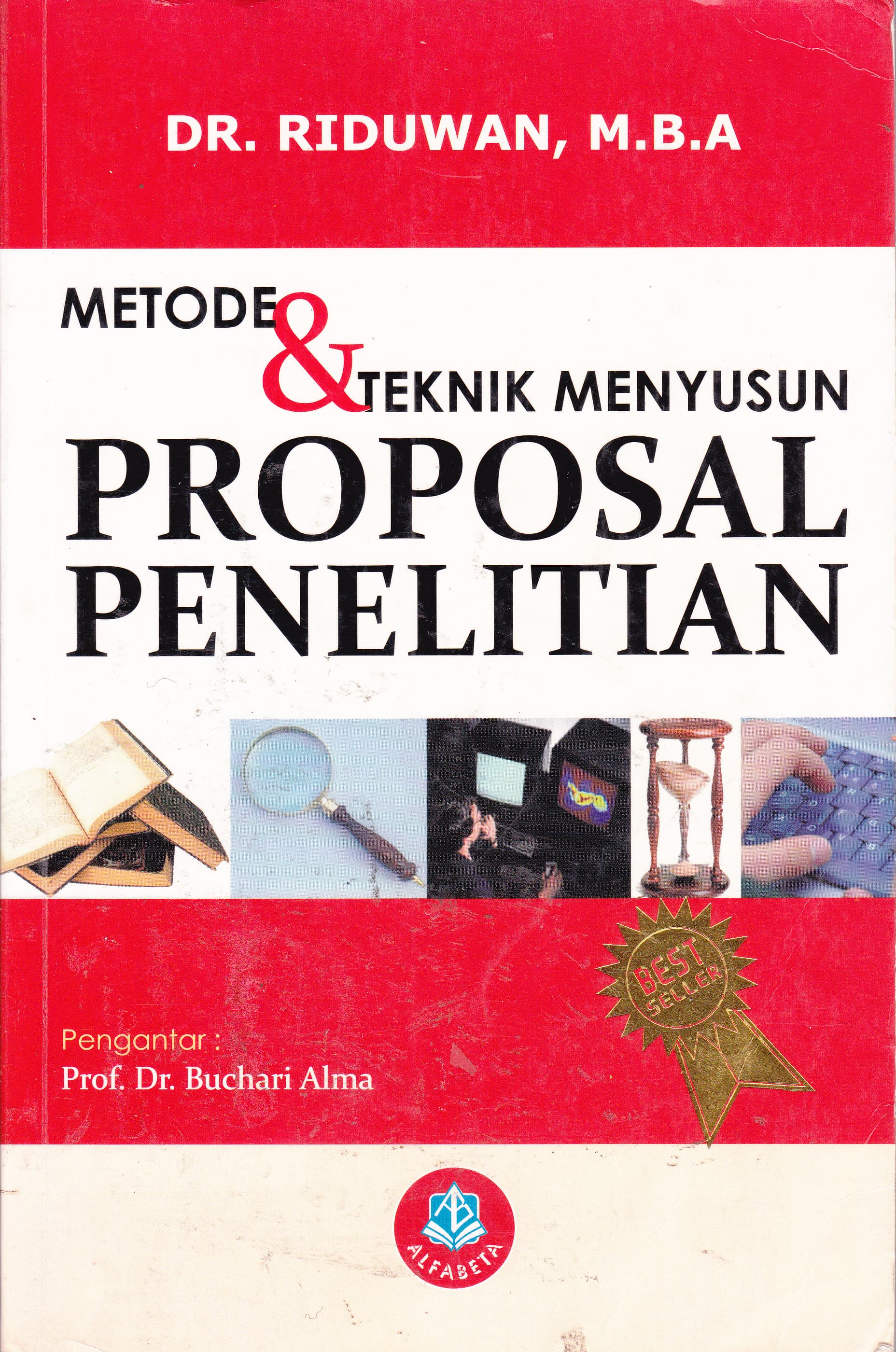Cover Metode & Teknik Menyusun Proposal Penelitian / Riduwan