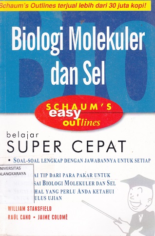 Cover Biologi Molekuler dan Sel :  - / William Stansfield