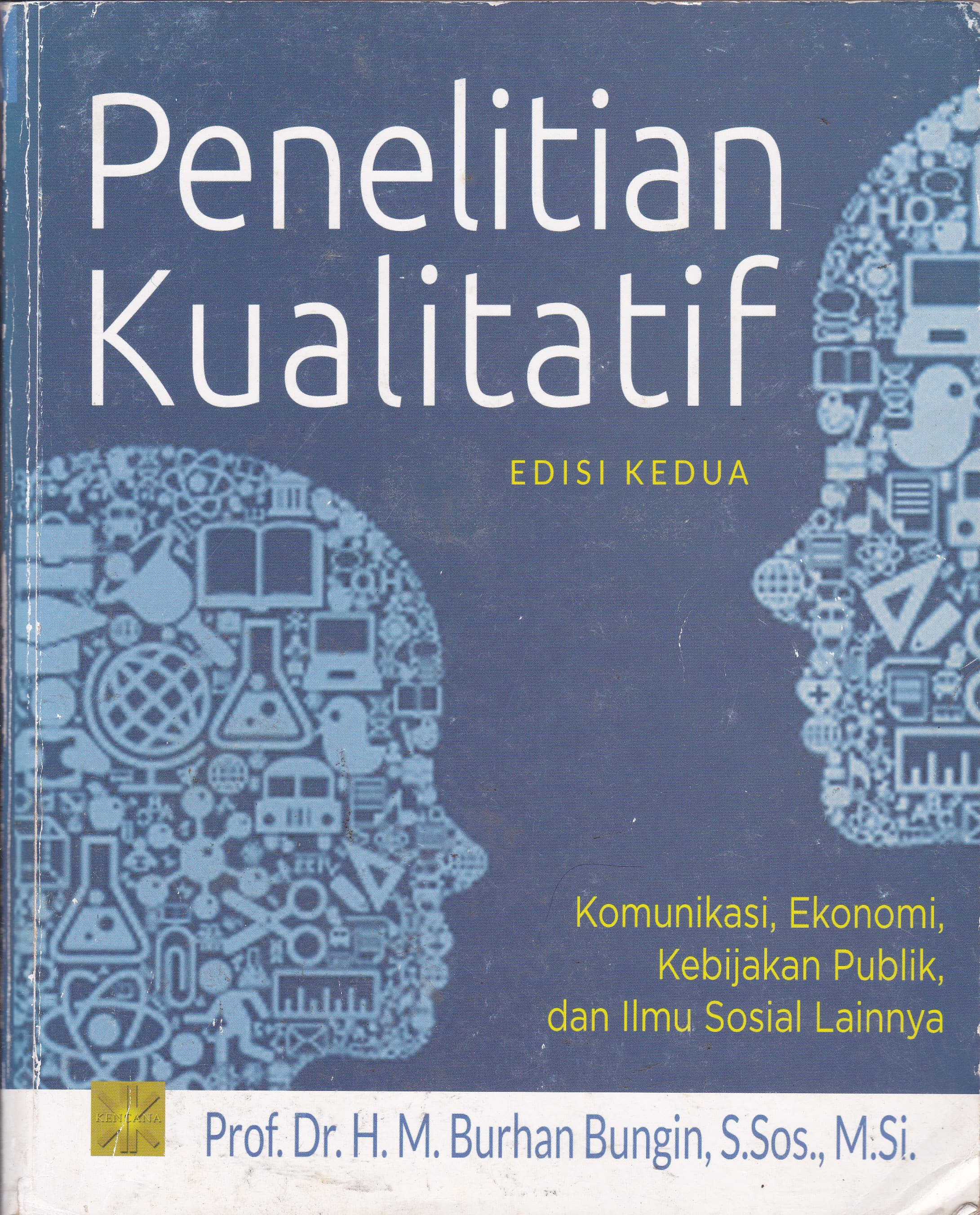 Cover Penelitian Kualitatif :  edisi Kedua / M. Burhan Bungin