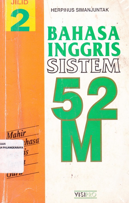 Cover Bahasa Inggris Sistem 52 M Jilid 2 / Herpinus Simanjuntak