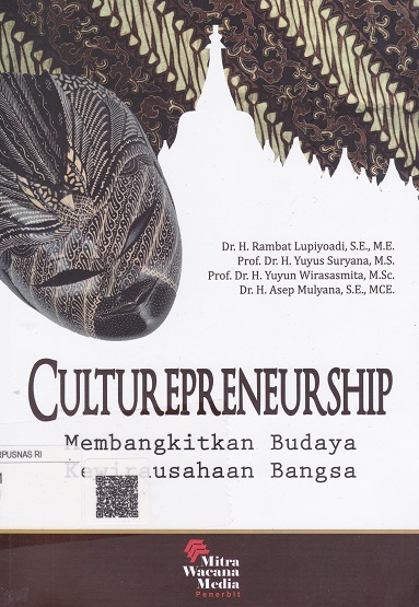 Cover Culturepreneurship :  Membangkitkan Budaya Kewirausahaan Bangsa / Rambat Lupiyoadi dkk