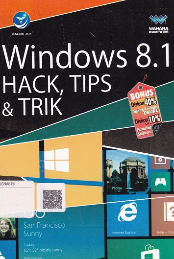 Cover Windows 8.1 Hack, Tips dan Trik :  - / Tim Kerja Sama