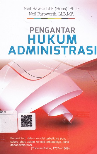 Cover Pengantar Hukum Administrasi :  - / Neil Hawke LLB