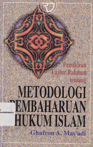Cover Metodologi Pembaharuan Hukum Islam / Ghufron A. Mas'adi