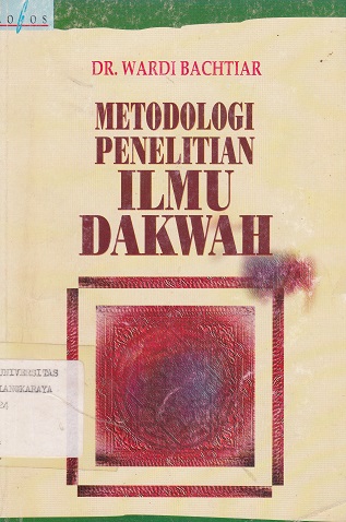 Cover Metodologi Penelitian Ilmu Dakwah / Wardi Bachtiar