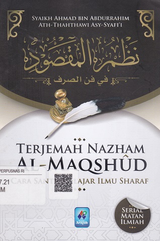 Cover Terjemah Nazham Al-Maqshud :  Cara Santri Belajar Ilmu Sharaf (Sharof) / Ahmad Bin Abdurrahim