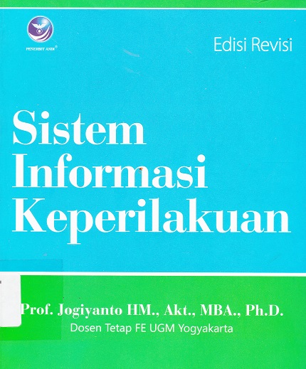 Cover Sistem Informasi Keperilakuan :  Edisi Revisi / Jogiyanto HM