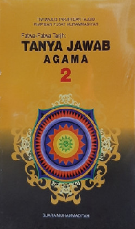 Cover Tanya Jawab Agama 2 / Tim Muhammadiyah Majris Tarjih