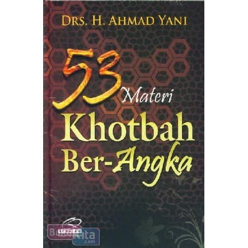 Cover 53 Materi Khotbah Ber-Angka / Ahmad Yani