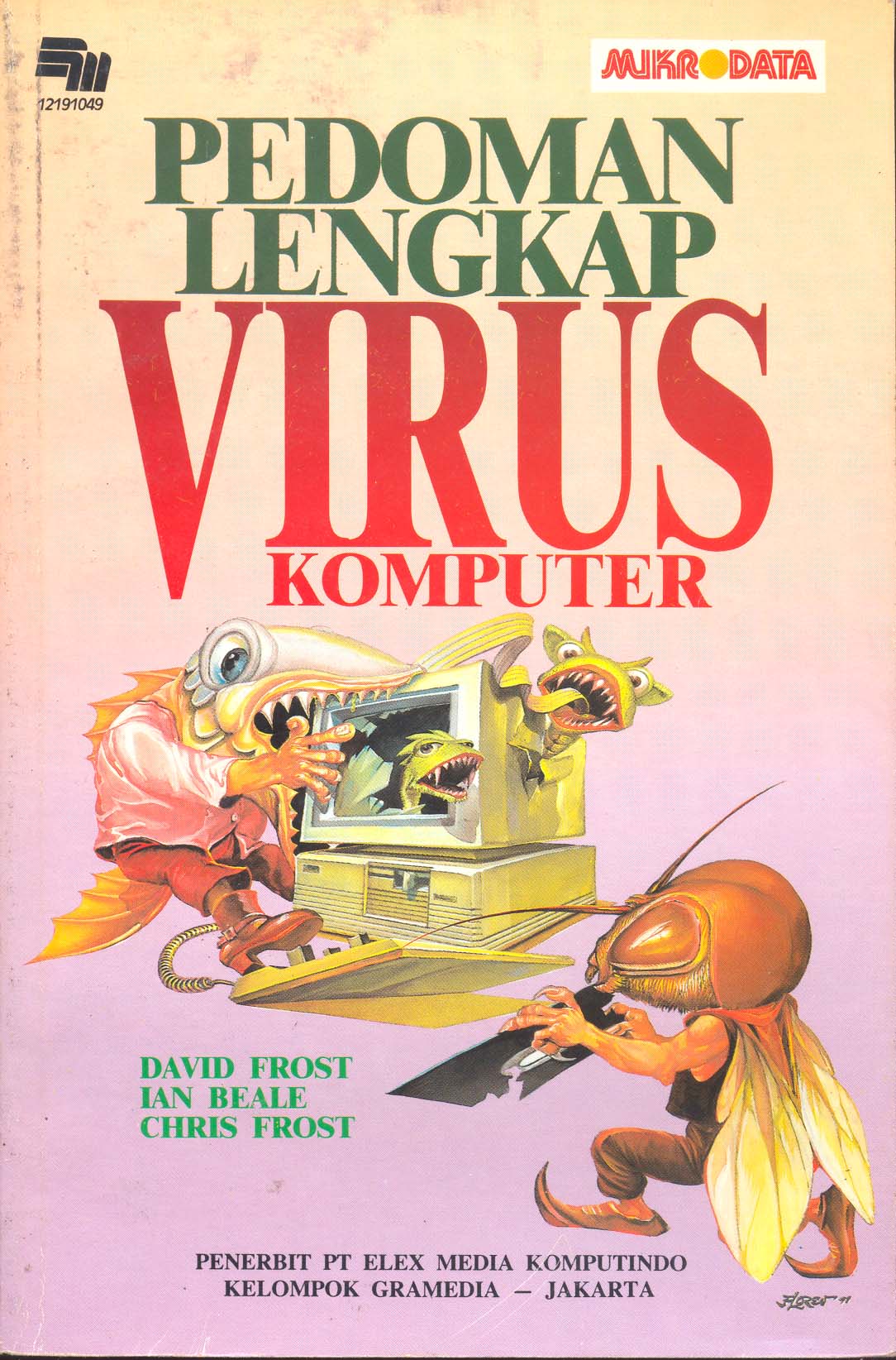 Cover Pedoman Lengkap Virus komputer :  - / Sudarisman