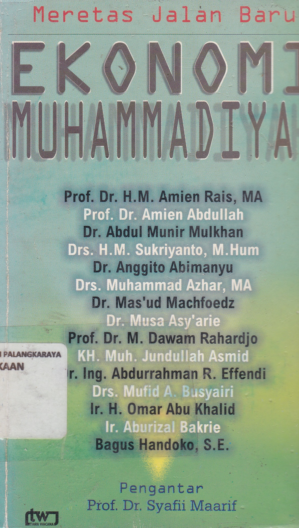 Cover Ekonomi Muhammadiyah :  - / Amien abdullah