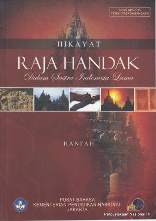 Cover Hikayat Raja Handak :  Dalam Sastra Indonesia Lama / Hani'ah