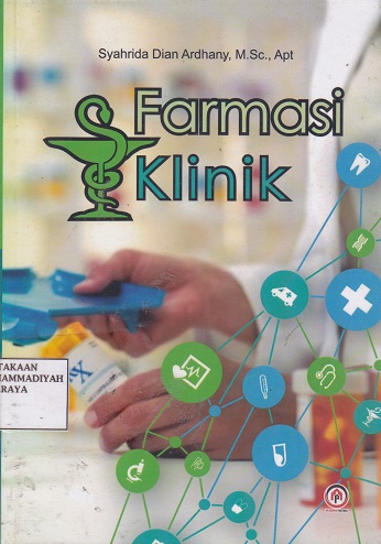 Cover Farmasi Klinik :  - / Syahrida dian Ardhany